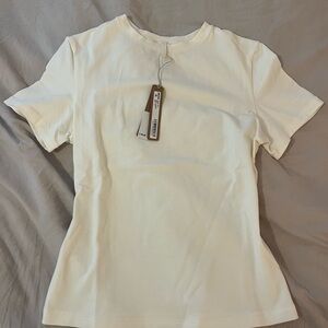 SKIMS Cream Women's Top